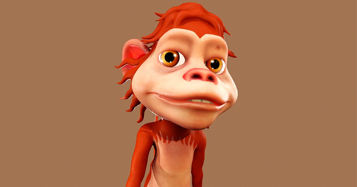 Little Monkey | 3D Animals | Unity Asset Store