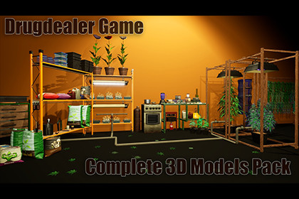 Drugdealer Game 3D Complete Pack