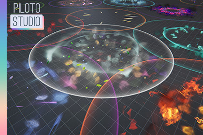 Procedural Radials VFX