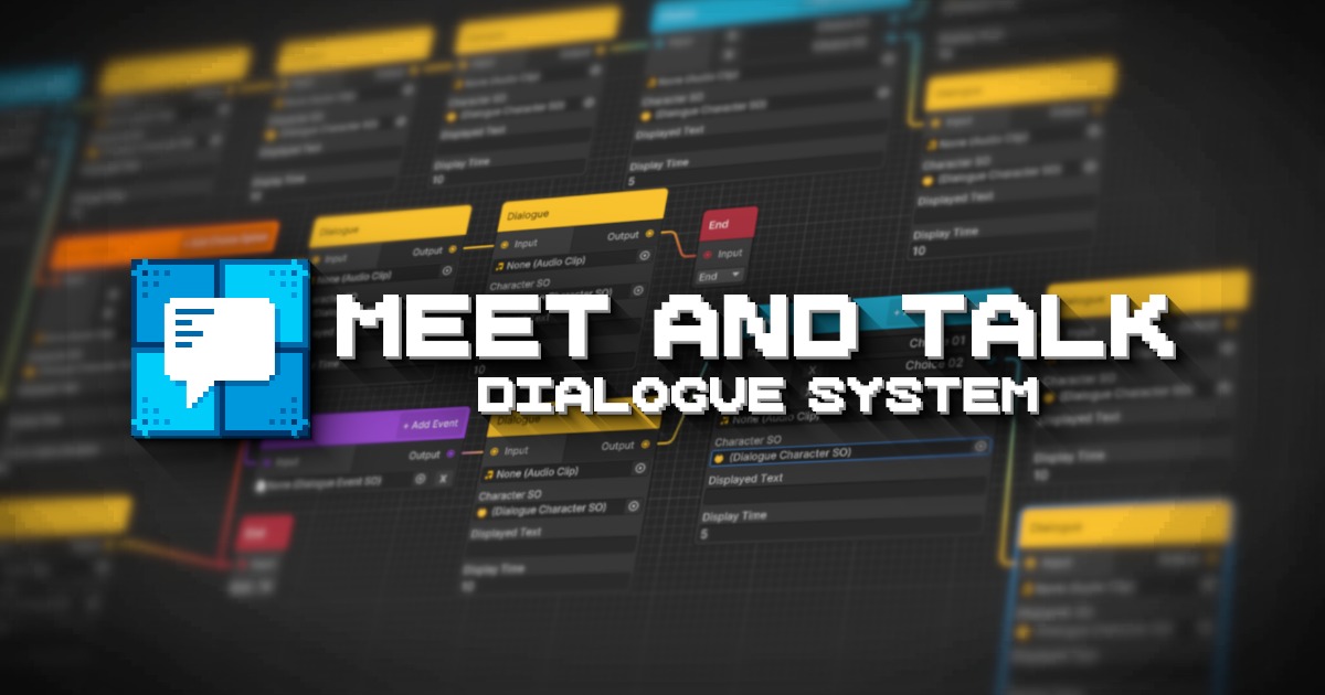 Meet and Talk - Dialogue System | Visual Scripting | Unity Asset Store
