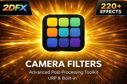 2DFX Camera Filters – 220+ Effects (URP & Built-in)