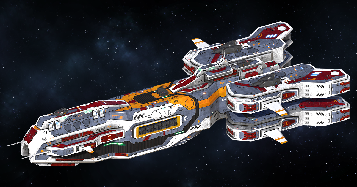Spaceship Colossus Destroyer | 3D Space | Unity Asset Store