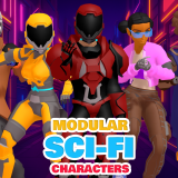 Stylized Sci-Fi Characters