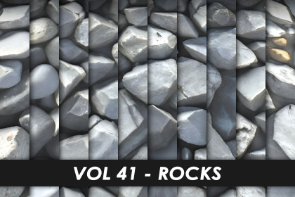 Realistic Textures - Vol 41 - Rocks