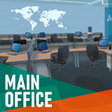 Main office - interior and props