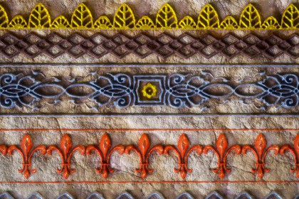 Trim Sheet (persian tile) Texture & Material Vol. 01