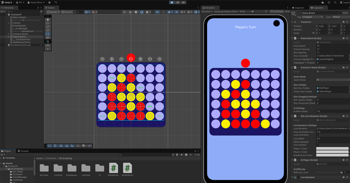 Unity 4 System Connect 4 | Systems | Unity Asset Store