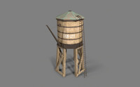 Old West Water Tower