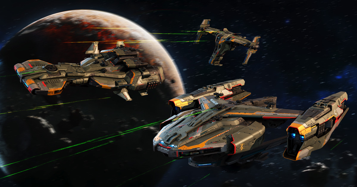 Spaceships Vol#20 | 3D Space | Unity Asset Store