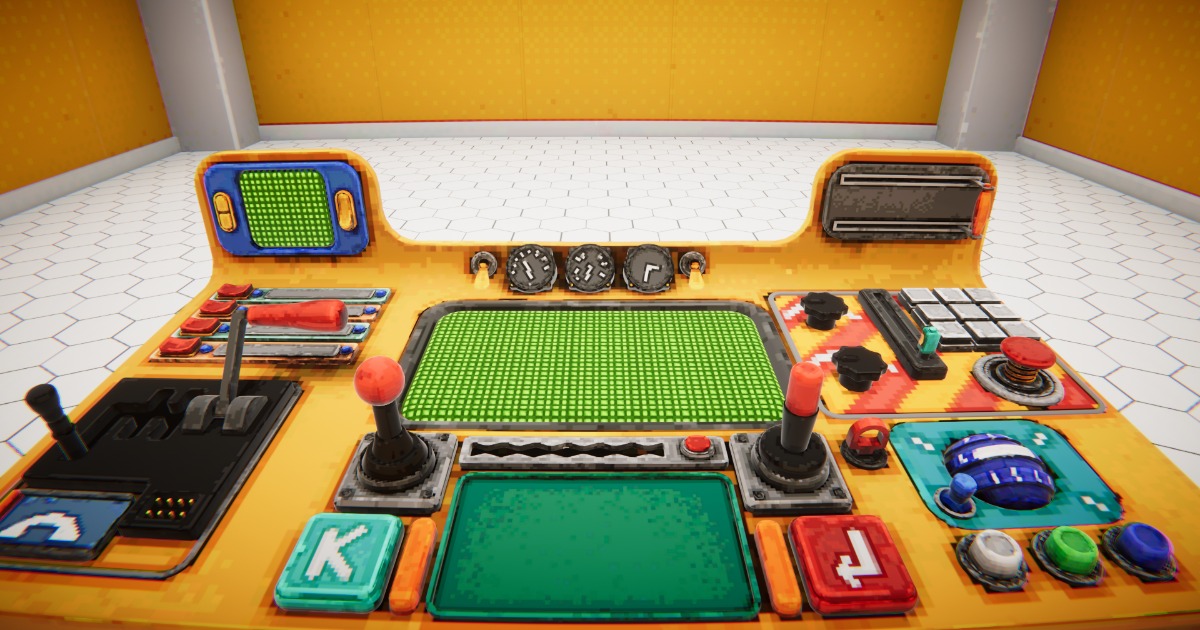 Stylized Control Panel | 3D 소품 | Unity Asset Store