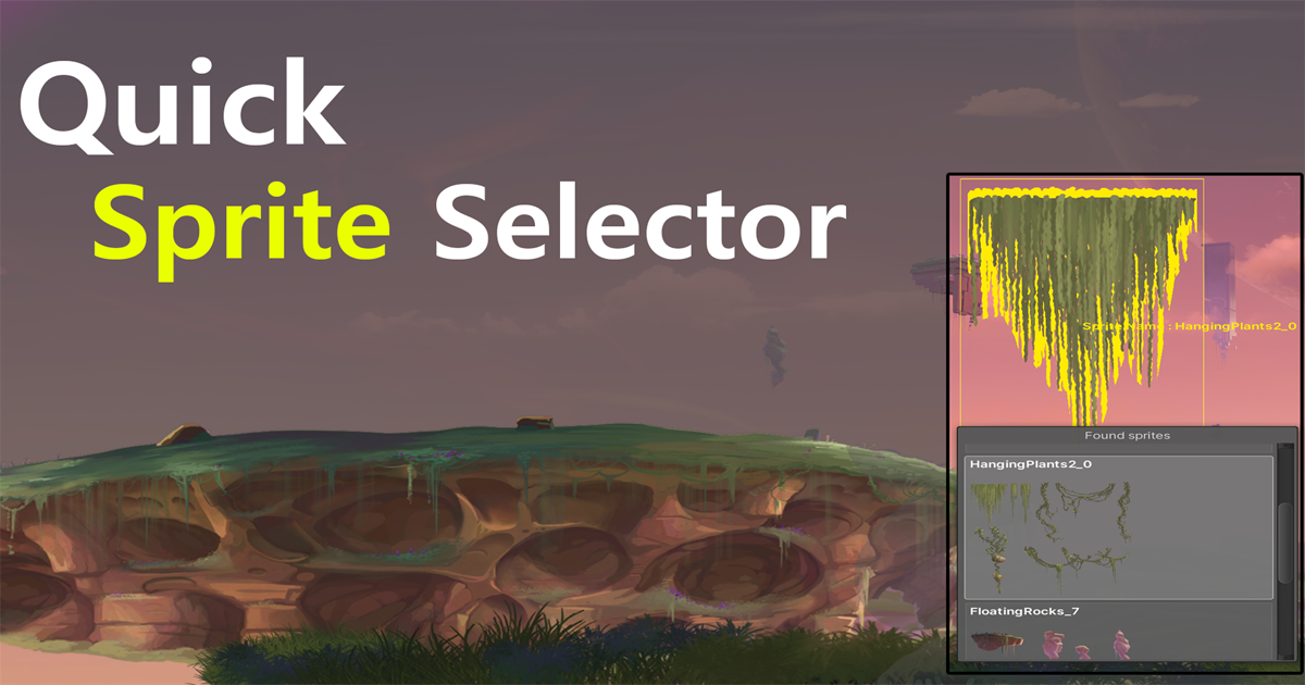 Sprite Select Unity QuickSpriteSelector | Utilities Tools | Unity Asset Store