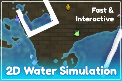 Interactive 2D Water Simulation