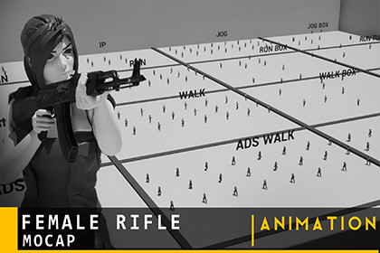 Female Rifle Movement Animation