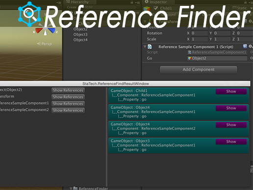 Reference Finder | Utilities Tools | Unity Asset Store