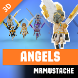 Voxel Angel Characters Pack