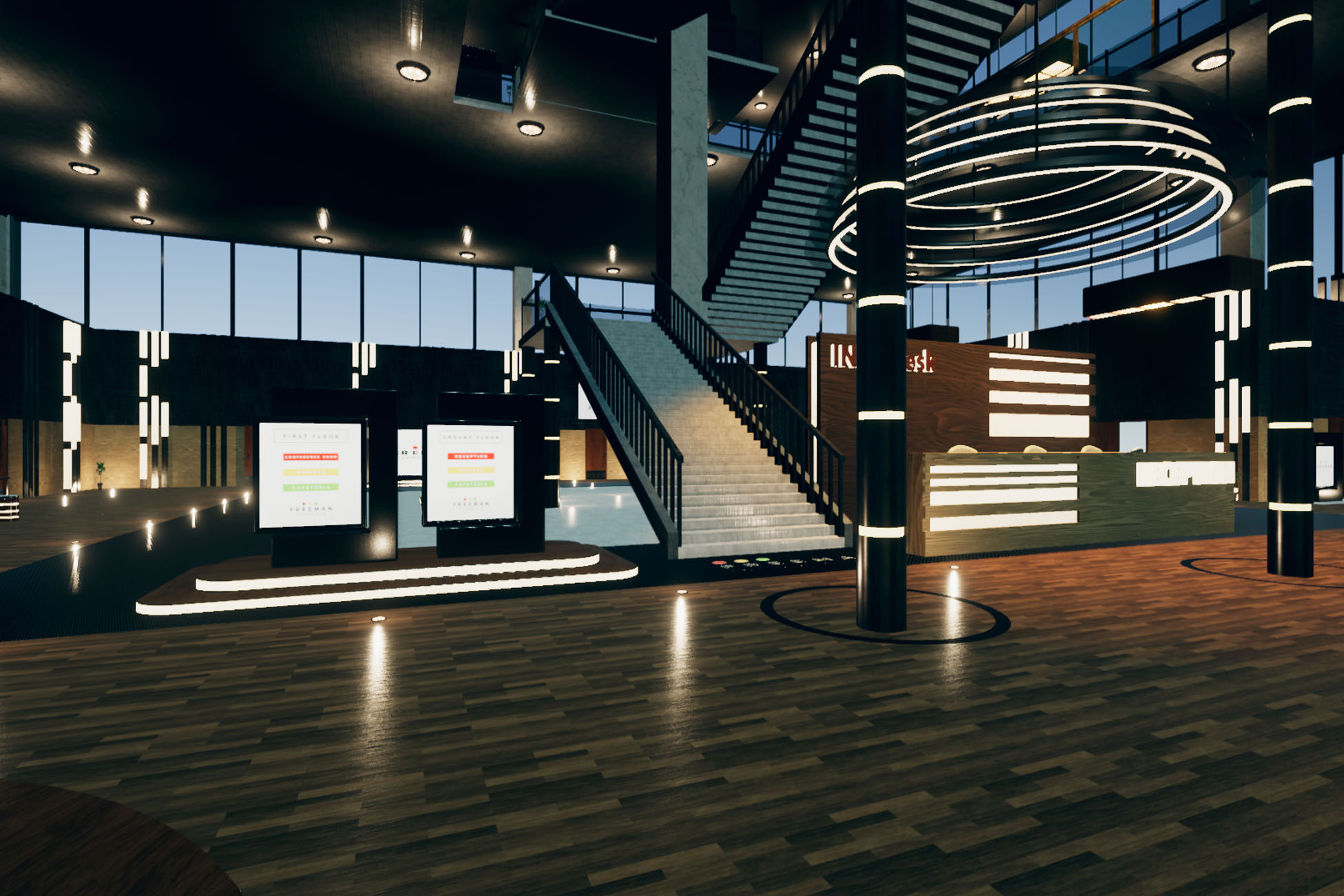 Corporate Building Freeman | 3D 인테리어 | Unity Asset Store
