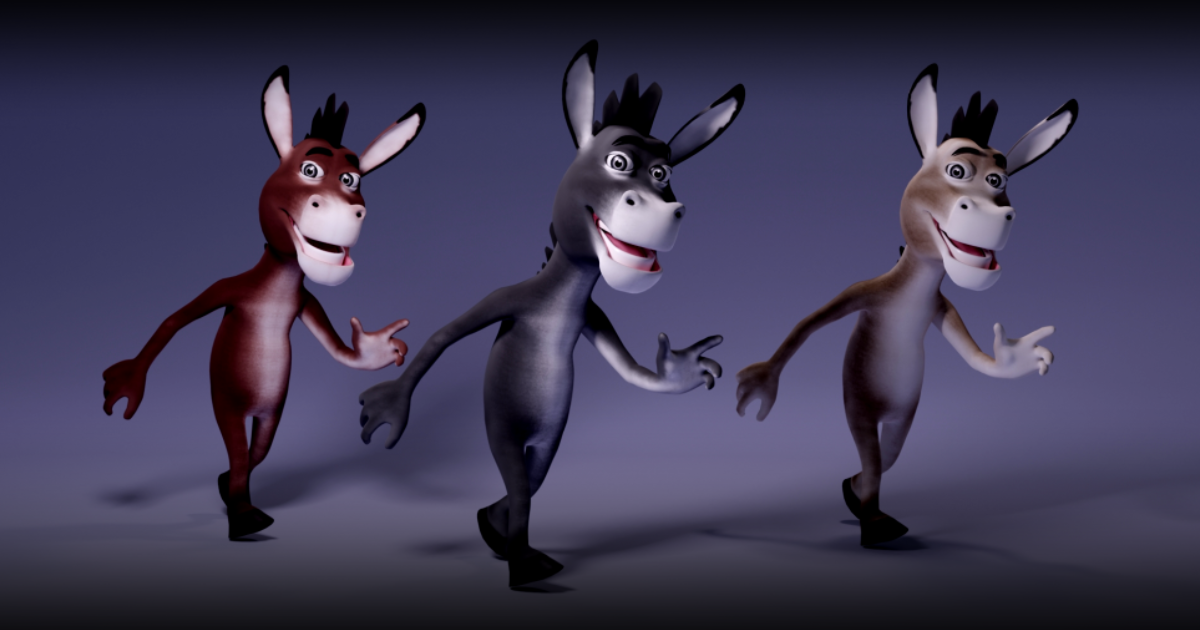 Toon Humanoid Donkey PBR | Characters | Unity Asset Store