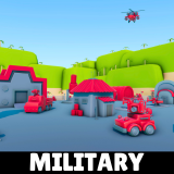 Military - Stylized Low Poly Asset Pack by Ake