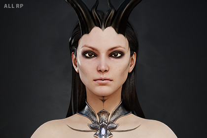 Fantasy Demones Girl