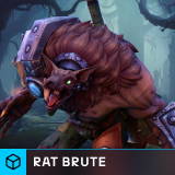 Modular Stylized Fantasy Rat Brute