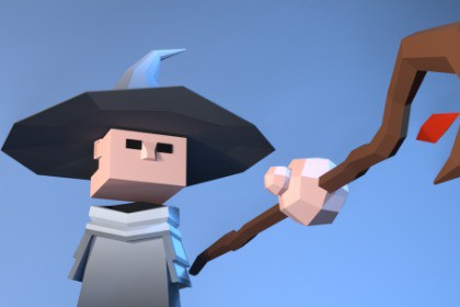 Free Low Poly Cubic Humans - 3D by Shokubutsu