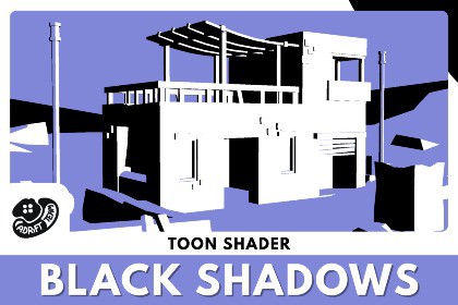 Black Shadow Toon Shader