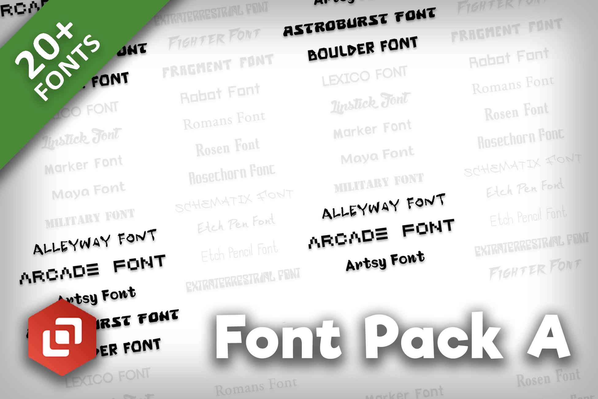 Font Pack A 2D Fonts Unity Asset Store Font Pack A 2D Fonts Unity Asset Store