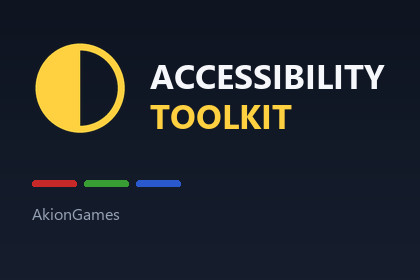 Accessibility Toolkit — Colorblind, Subtitles, Input Remap