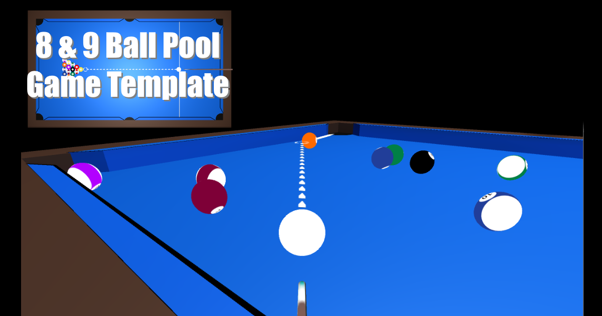 Pool Game Unity 8 & 9 Ball Pool Complete Game Template | Packs | Unity Asset Store