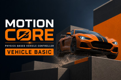 MotionCore Vehicle - Physics Character Controller for Vehicles