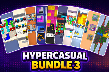 10 HyperCasual Games Bundle 3 | Puzzle Game Templates