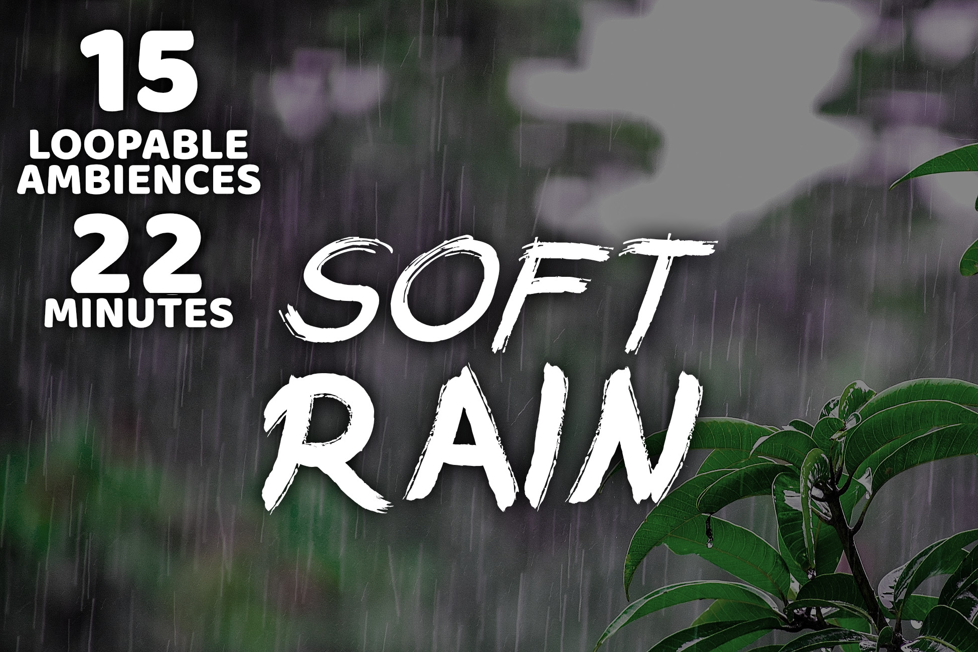 Soft Rain Ambience | Nature Ambient | Unity Asset Store