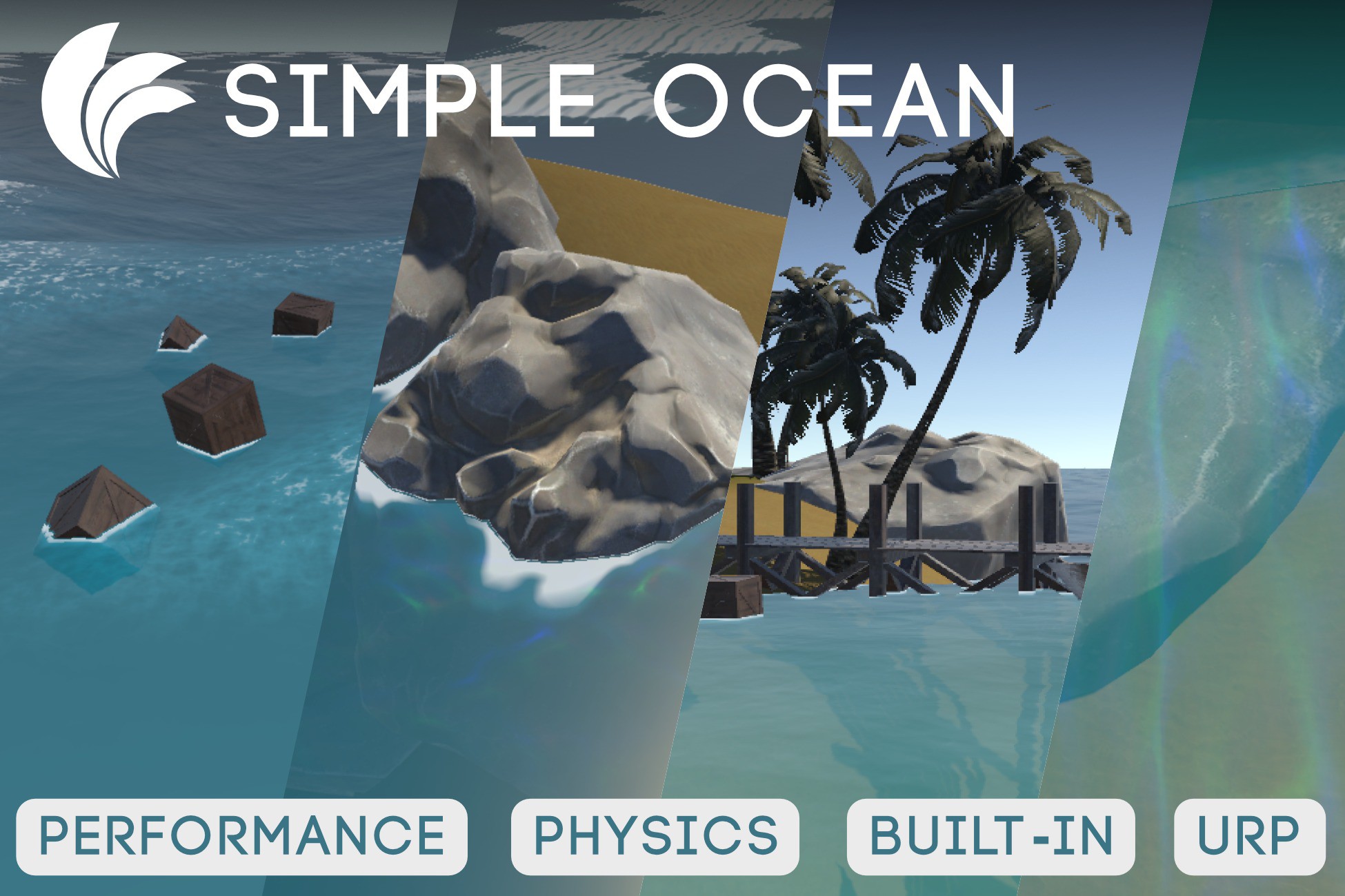 Simple Ocean - Quadtree Infinite Water Engine