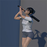 Female Horror Survivor Animations