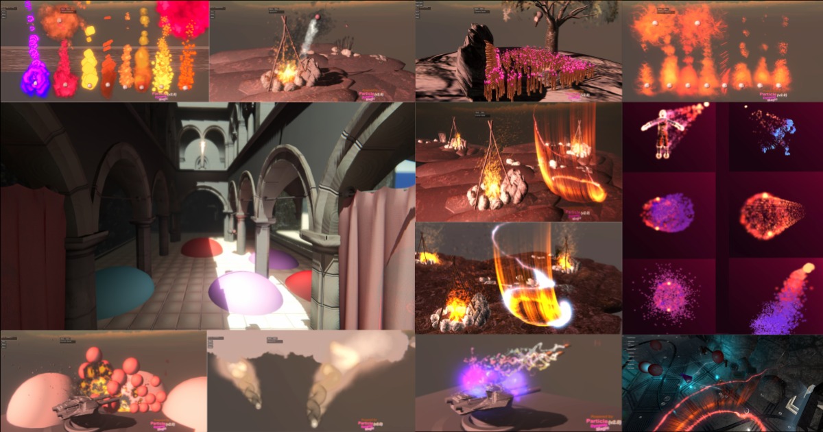 Particle Dynamic Magic URP ULTIMATE - Decals, Particles, Radiosity ...