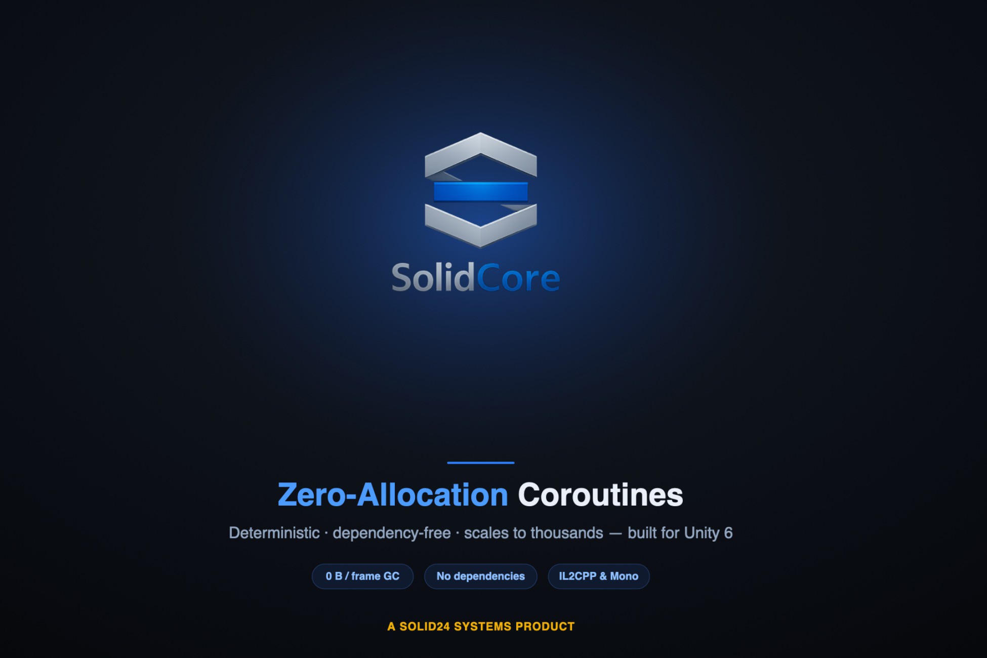 SolidCore Coroutines