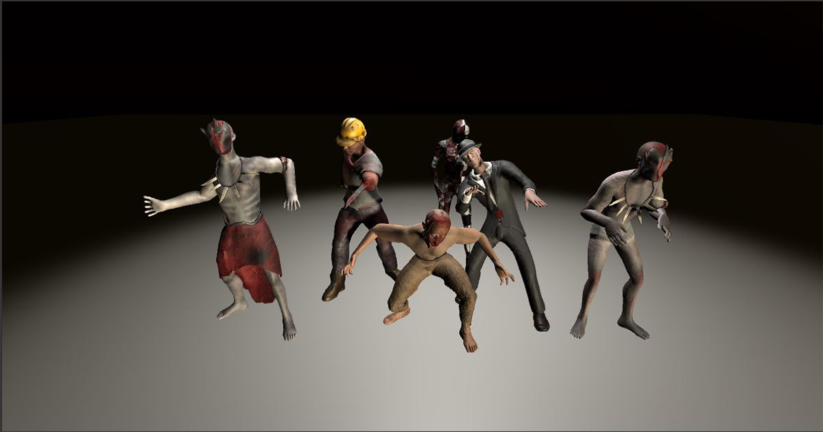 Horror Characters Pack | 3D Characters | Unity Asset Store