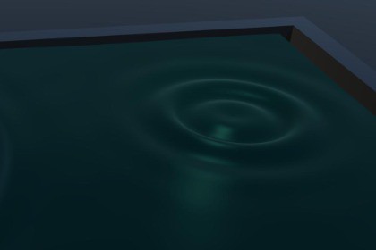 Interactive Water Ripple Simulation URP