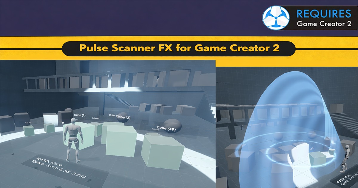 Deep Fx Scanner Pulse Scanner FX for Game Creator 2 | Utilities Tools | Unity Asset Store