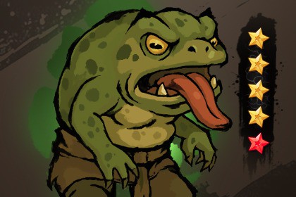 Poison Toad_Spine Animation Character Idle/AFK Turn-base