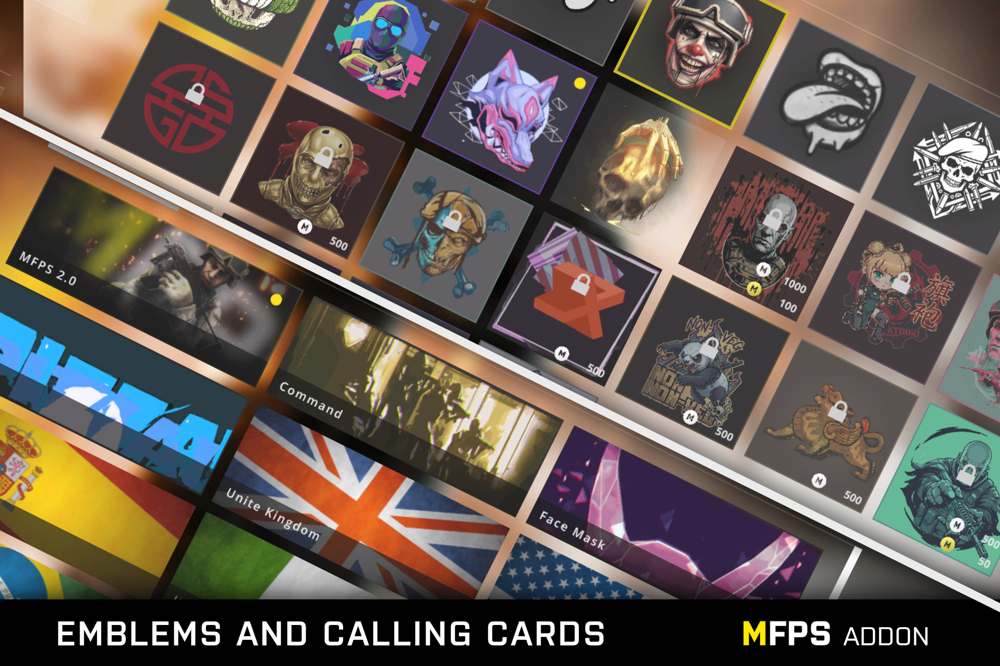 Emblems and Calling Cards - MFPS Addon, image 1
