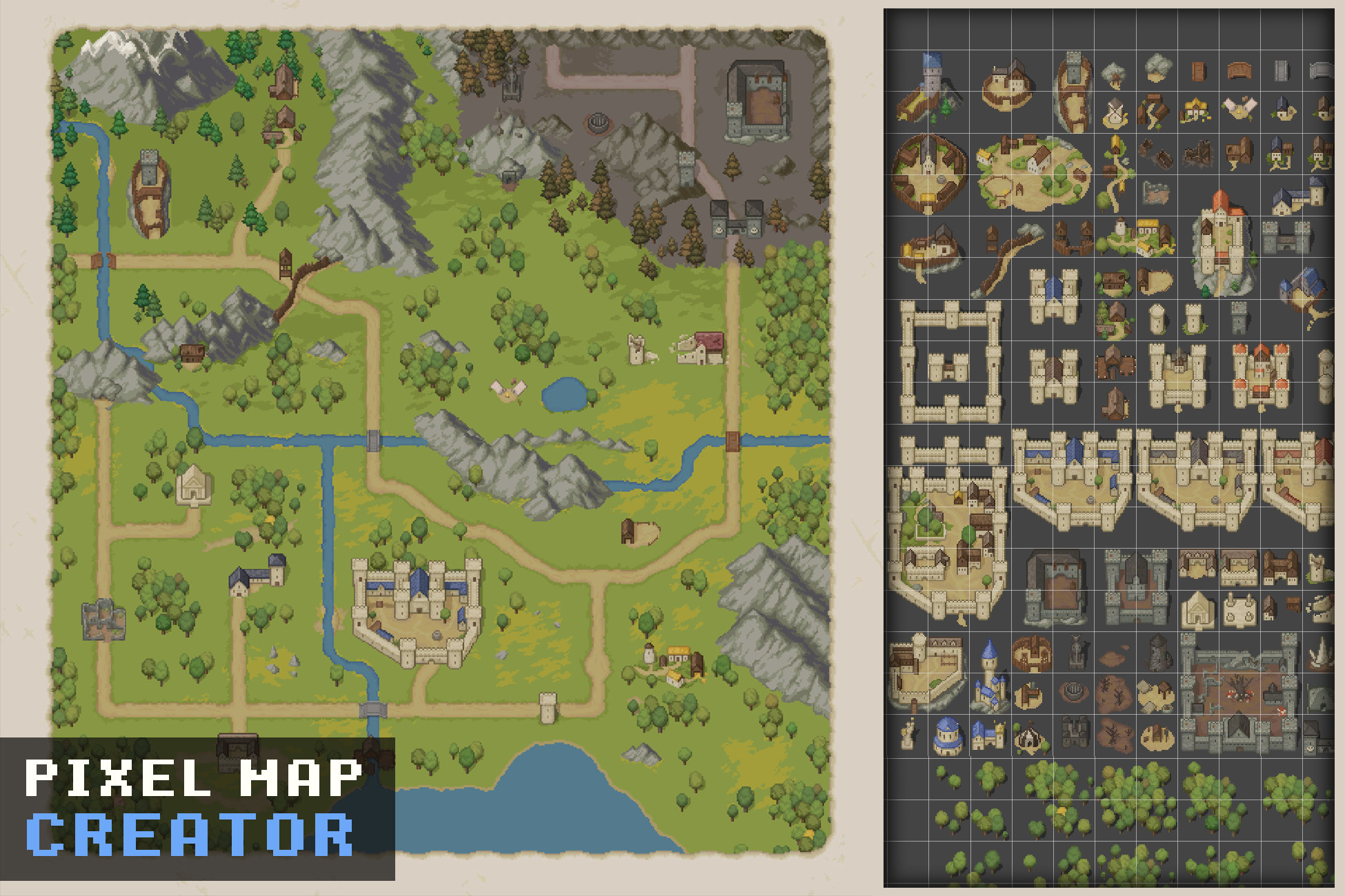 Pixel Map Table Pixel Map Creator | 2D Environments | Unity Asset Store