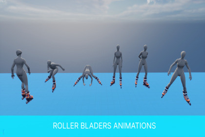 Roller Bladers Animations