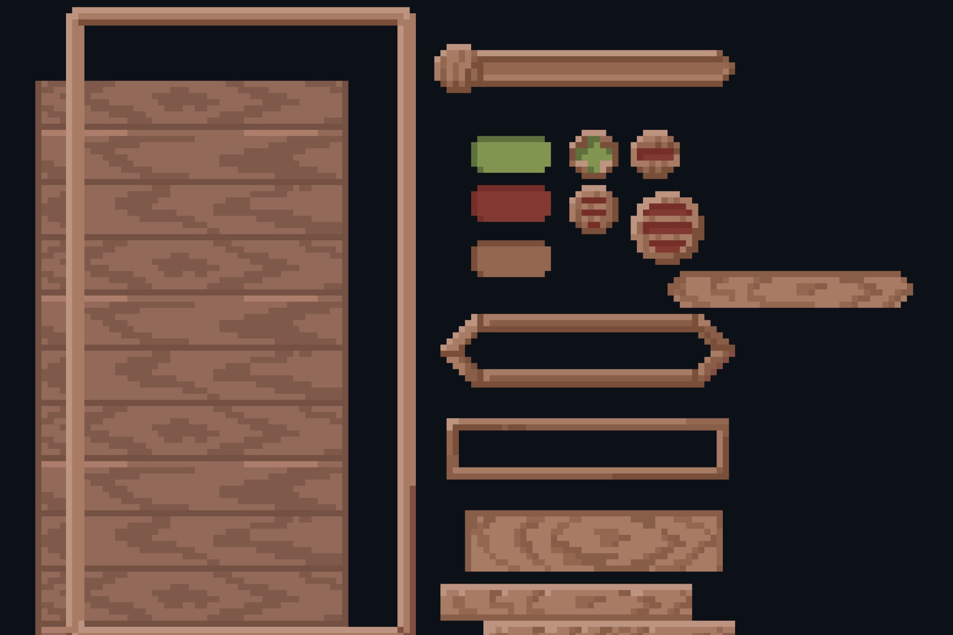 Pixel art Menu package (5 sets) | 2D GUI | Unity Asset Store