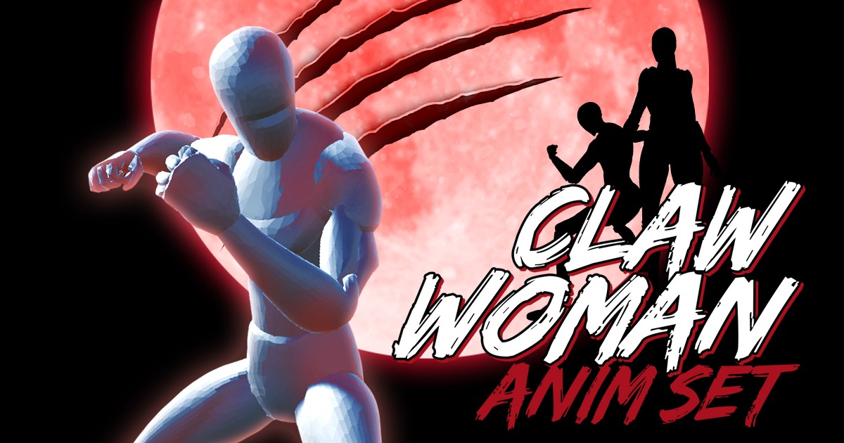 ClawWoman AnimSet | 3D Animations | Unity Asset Store