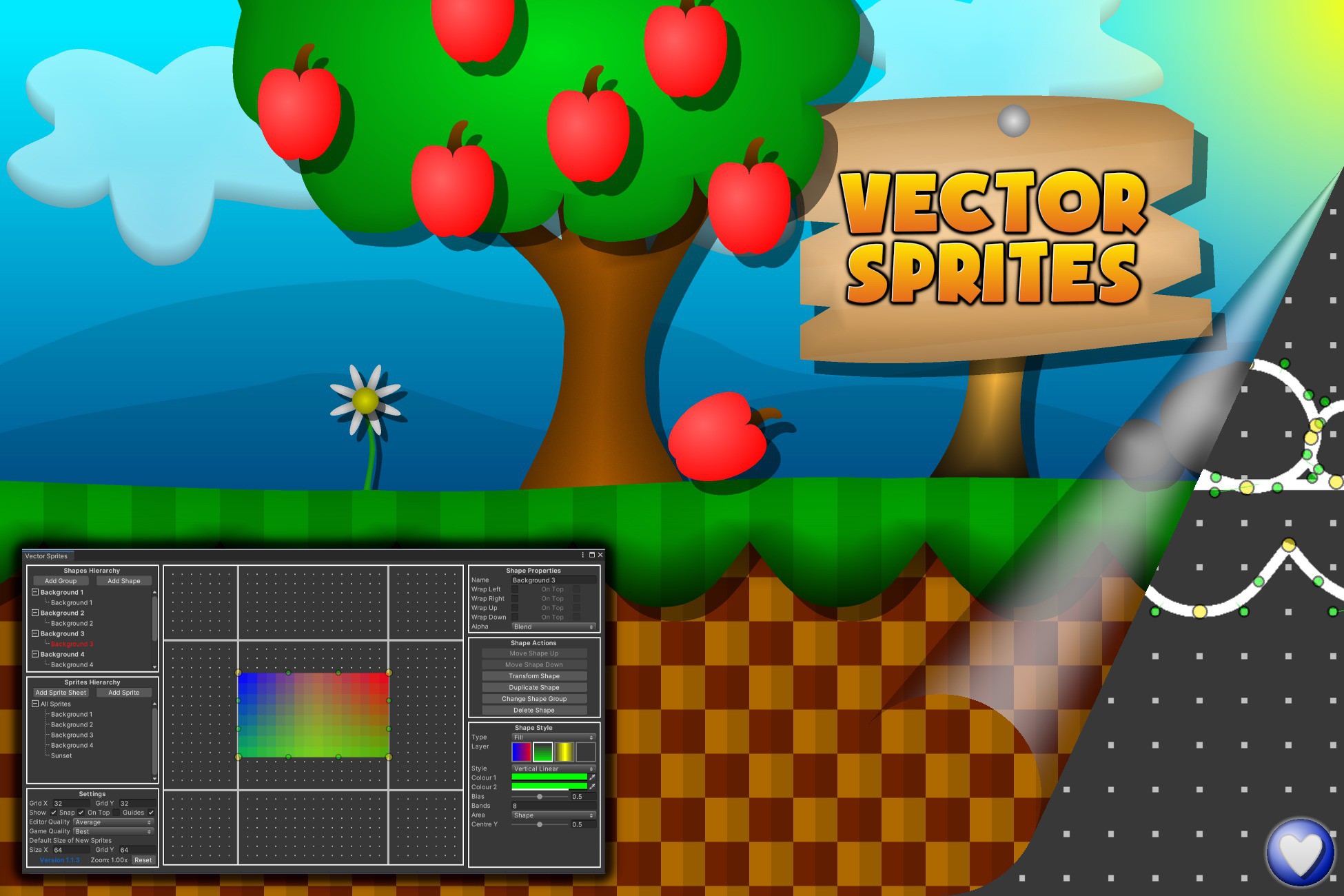 Vector Sprites | Sprite Management | Unity Asset Store
