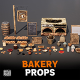Medieval Bakery Props
