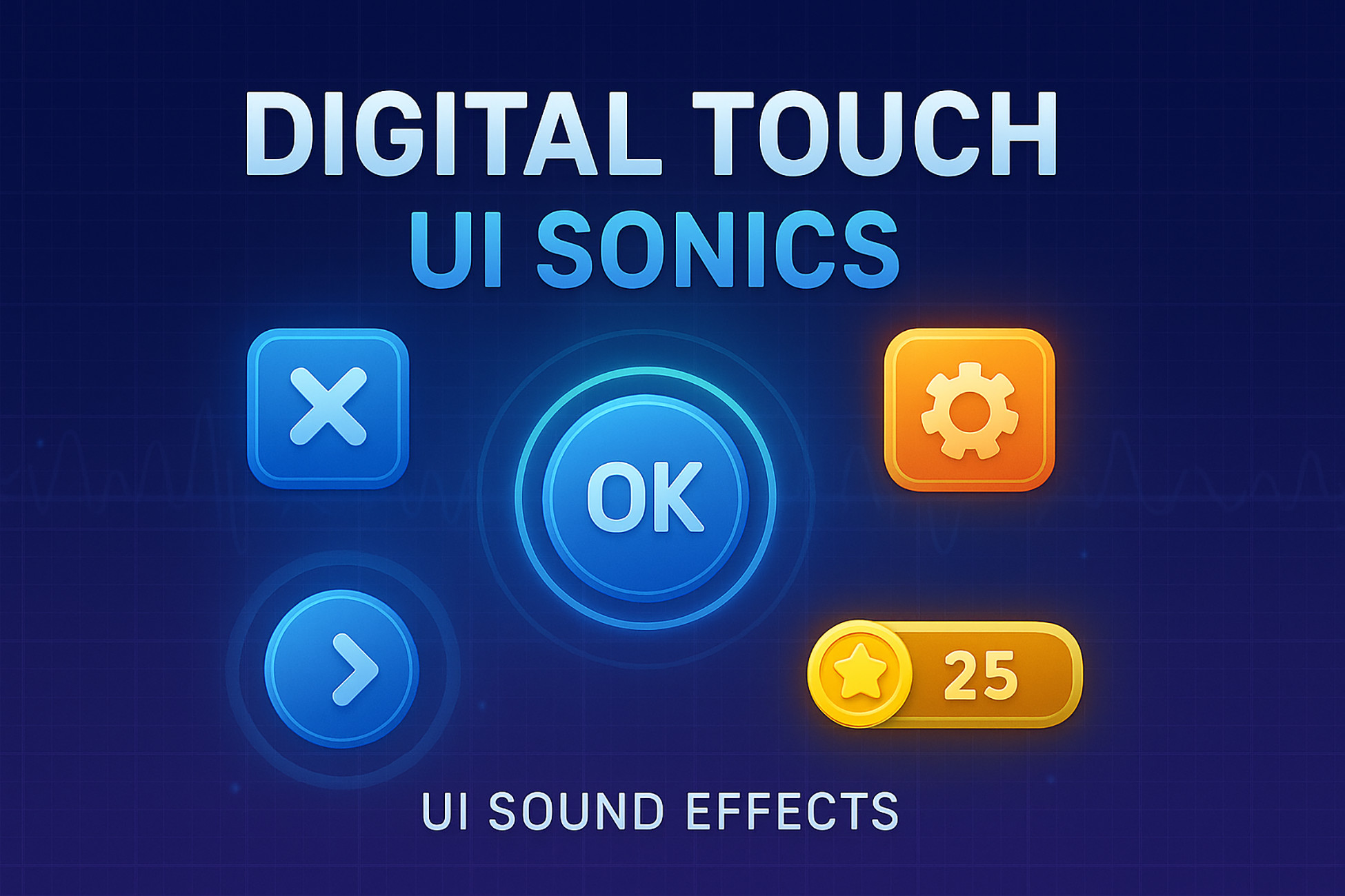 Touch Sound Digital Touch - UI Sonics | Audio Sound FX | Unity Asset Store
