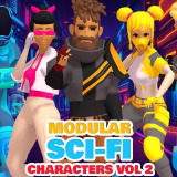 Stylized Sci-Fi Characters Vol 2
