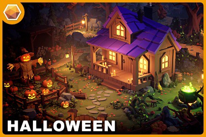 Halloween - Polyart Environment